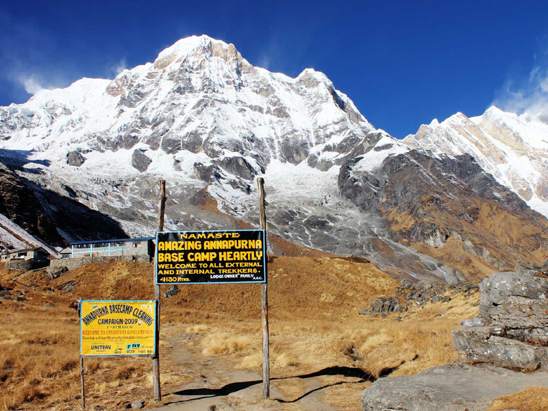 Annapurna Base Camp Trek via Ghorepani Punhill